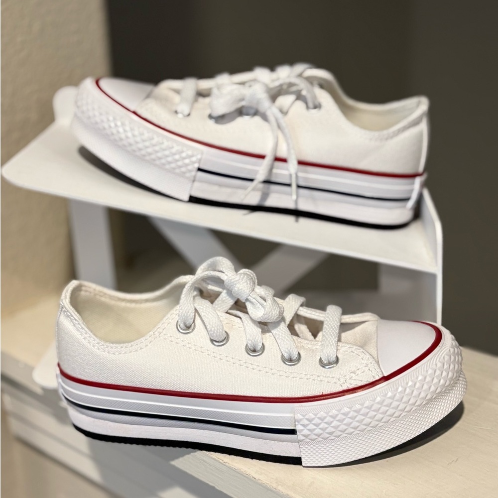 Converse Kids Chuck Taylor All Star Eva Lift Canvas Platform OX, kid size 12-New